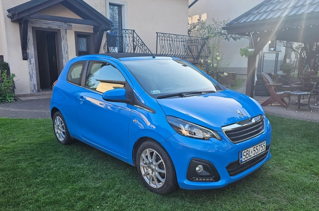 Peugeot 108 cena 29900 przebieg: 54100, rok produkcji 2016 z Lędziny małe 211